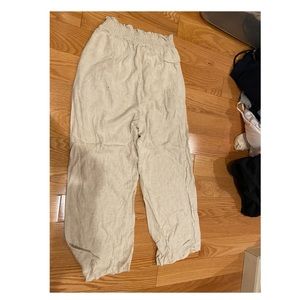 Princess Polly White Lounge Pants